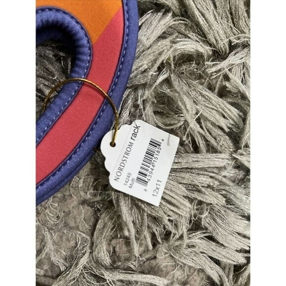 RAINBOW Neoprene LUNCH BAG TOTE Zippered - New With Tags - Picture 7 of 8